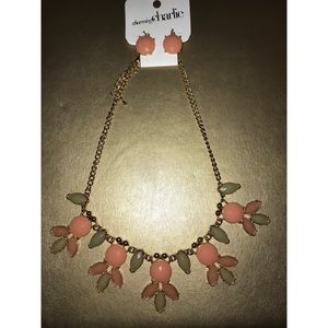 New Charming Charlie Earring and Necklace set